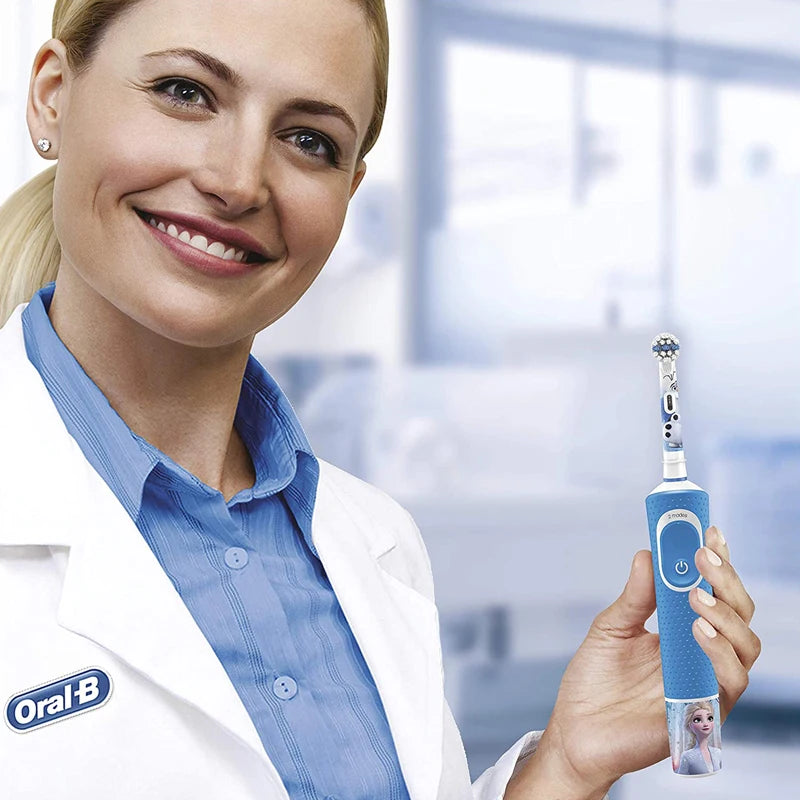 Cabezales de repuesto para cepillo de dientes Oral B Kid, EB10 de cerdas suaves para cepillo de dientes eléctrico Oral B Kid.