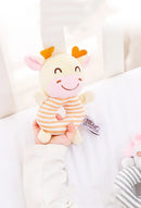 New Baby Rattle Toys Cartoon Animals Plush Infant Hand Ring Bed Toys for Newborn 0-24 Months Toddler Early Educational Toy
