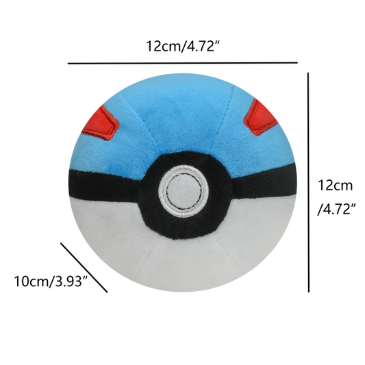 Peluches de Pokémon Ultra Ball, Master Ball, Big Ball, peluches, mochila de dibujos animados, colgante de juguete decorativo, cumpleaños