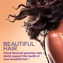 Hair, Skin & Nails Gummy Vitamins - Contains Biotin, Collagen - Promotes Hair Growth, Nourishes Skin, Strengthens NailsSupplemen