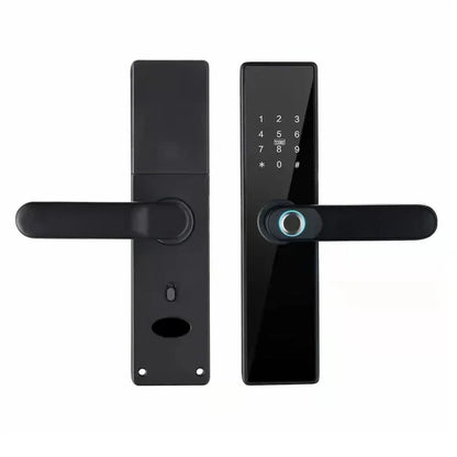 H4 Tuya Electronic Lock Wifi Smart Door Lock Fingerprint Lock Password IC Card Key USB Charge For Smart Home