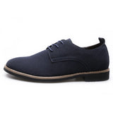 Luxury Men's Oxford Shoes, High-Quality Suede Leather Business Casual Shoes for Men, Lace-Up Men's Party Wedding Shoes, Plus Size