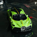 Children's alloy car model, boy simulation, openable car model, toy car, internet famous new ornament