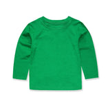 Boys Girls T Shirt Long Sleeves 1 to 2 3 4 5 6 7 8 9 10 11 12 13 14 Years 100% Cotton Toddler Boy Shirts for Teens Girl Clothes