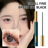 Ultra-Fine Curling Mascara Thick Lengthening Long-Lasting Waterproof Eyelash Mascara  Non-Smudge Eyelash Makeup For Natural Look