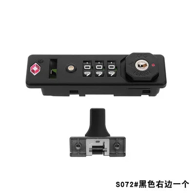 TSA Customs Lock Luggage Compartment Password Lock Accessories PKE Buckle Trolley Case Accessories Buckle Luggage Bag Lock