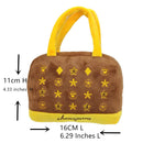 Luxury Pet Dog Toys Durable Plush Wine Bottle Squeaky Toys For Dog Gift Plush Perfume Dog Toys With Squeaky