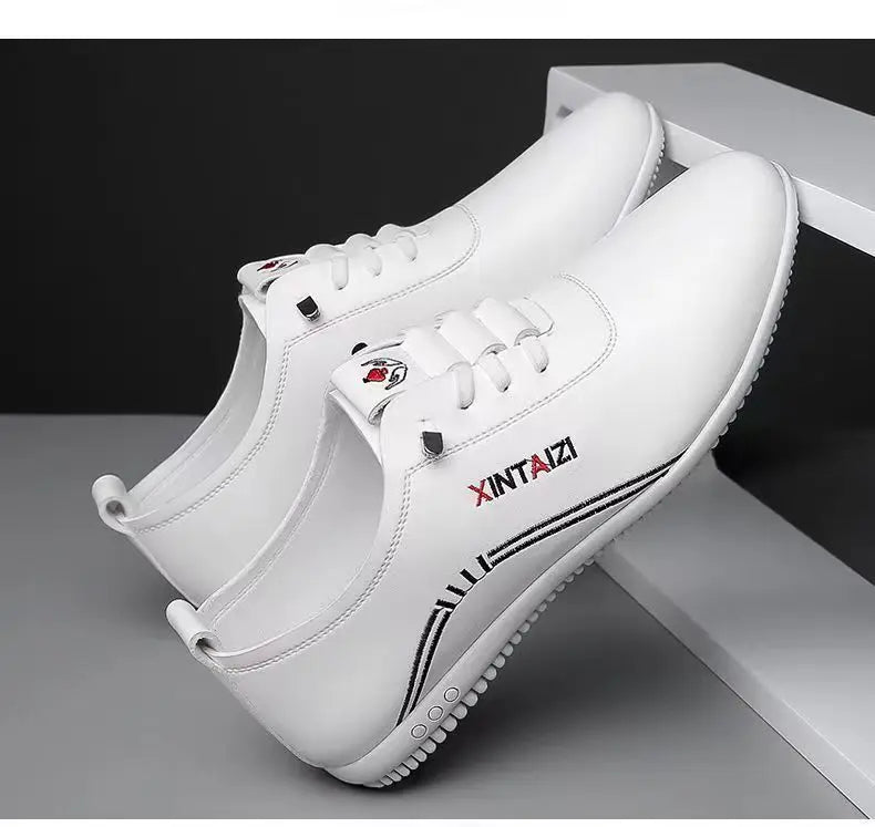 2024 New Casual Shoes for Men Fashion Lightweight Men Walking Shoes Comfortable Slip-on Loafers Outdoor All-Match Men Flat Shoes