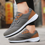 New Balance Men's Leather Shoes Sneaker Trend Sport Shoes Breathable Men's Sneakers Non-slip Footwear Holiday Shoes for Men