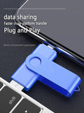 Unidad flash USB tipo C de 128 GB, 2 en 1, OTG, USB C de 64 GB y 32 GB, 16 GB, 8 GB y 4 GB, memoria USB para fotos.
