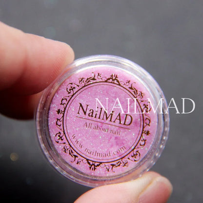 6colors NailMAD Pastel Nail Glitter Set Nail Art Glitter Powder Dust Ultra-fine Glitters Mix