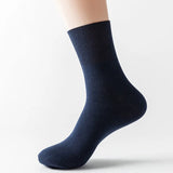 5 Pairs Plus Size EUR 45-50 Prevent Varicose Veins Socks Mens Diabetics Patients Cotton Loose Mouth Sock Man Women Comfort Meias