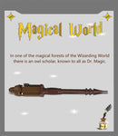 Magical World Owl Doctor Magic Book and Lights Building Blocks Bricks Animal Bird Models Boys Assembly Toys Kid Christmas Gifts