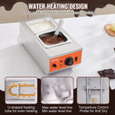 SucceBuy 2 3 Tanks Electric Chocolate Tempering Machine Chocolate cascade Melting Pot for Kitchen home appliance