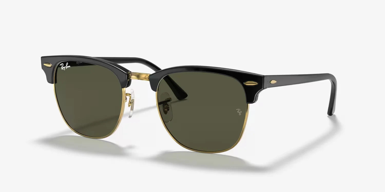 Rayban original Clubmaster 3016 Classic Square Sunglasses with Glass lenses in box