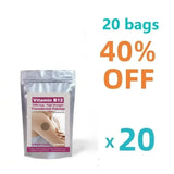 Vitamin B12-5000mcg (High Strength) Plus Additional Vitamins - Transdermal Patches. Patches Made in USA. 8 Weeks Supply.