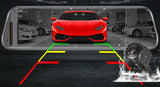 Acceo A37 Car DVR 10.0 Inch Rear View Mirror 2.5K Dash Cam 1080P Car Camera With Rear View Camera Video Recorder Registrar DVRs