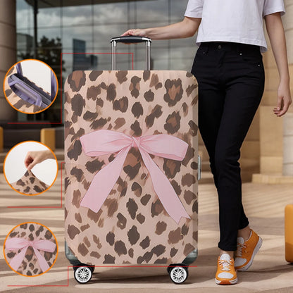 Animal pattern luggage protection cover, set suitable for 18-32 inch luggage cover, suitcase handle cover, travel accessories