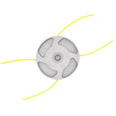 Universal Aluminum Trimmer Head with Four Trimmer Lines for Brush Cutter Grass Trimmer