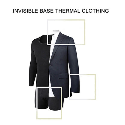 Thermal Underwear for Men Long Johns With Fleece Lined Set Set Cold Weather Winter Top Bottom