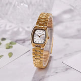 Relógio feminino Casio LTP 1169 bicolor quartzo a prova de agua 30m
