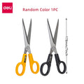 DELI Soft Handle Scissors for Office & Home Use - Durable Sharp Handcraft Scissors for Crafting & Office Supplies