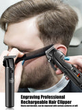 hiena Hair Clipper Kit for Men Electric Shaver Hair Trimmer Professional Cutting Machine Hair Trimmer with LCD Digital Display
