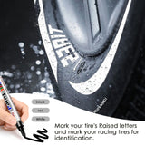 Marcador impermeável do pneu de carro, Caneta de pintura, DIY Art ferramenta de desenho para BMW E46, E49, F30, F80, E36, E46, E93, E92, F34, F31, Z4