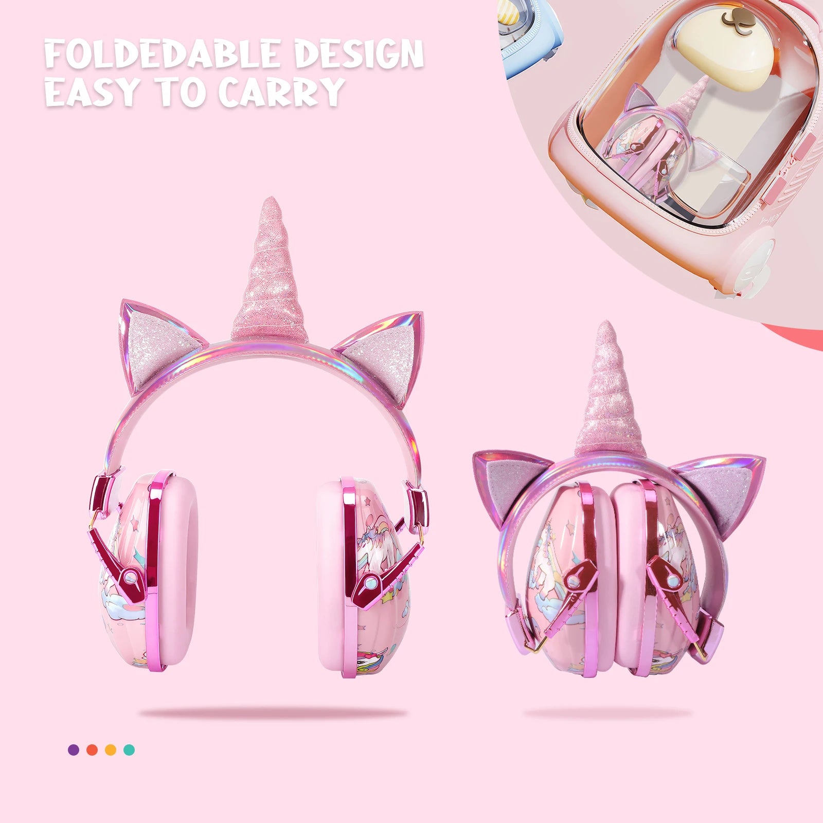 New Kid Earmuffs Noise Protection Safety Ear Muffs Protectors for Children Hearing Kids Gifts Noise Canceling Headphones 22dB