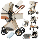 Baby Stroller Baby 3 in 1 Stroller Baby Lightweight Cars High Landscape Luxury Carriage for Newborn Travel Pram Portable Trolley