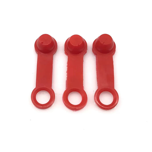 3pcs Car Brake Pump Dust Cap Oil Drain Screw Cap Brake Caliper Sealing Nipple Screw Dust Cap Cover Rubber Motorcycle Accessories