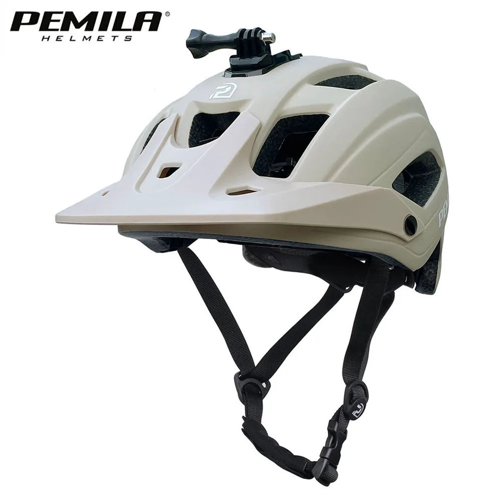 Casco de ciclismo ultraligero, casco de ciclismo de carretera, casco de seguridad para ciclismo de montaña, equipo de ciclismo de carreras, casco de bicicleta moldeado integralmente para mujeres y hombres.