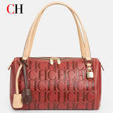 CH Niche Brand Women's Bucket Bag New Large Capacity Letter Print Design 2025 New Women's Classic Handbag