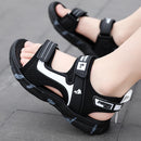 Kids Boys Trendy Camouflage Platform Strap Sandals Lightweight Soft Sole Non-slip Girls Children For Summer Outdoor Beach Shoe