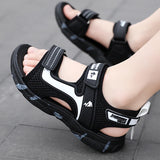 Kids Boys Trendy Camouflage Platform Strap Sandals Lightweight Soft Sole Non-slip Girls Children For Summer Outdoor Beach Shoe