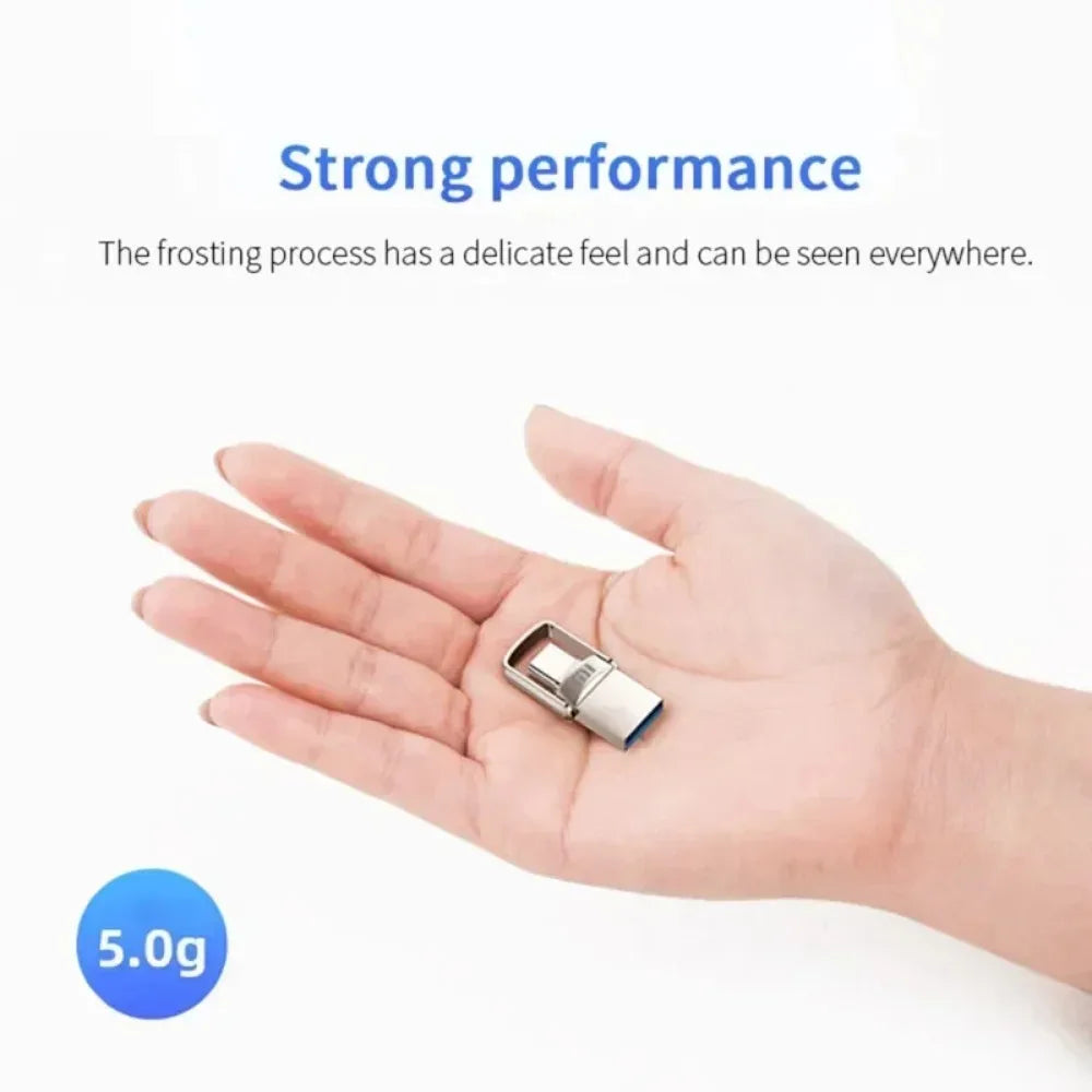 Original XIAOMI USB Flash Drive 2TB Metal USB U Disk Flash Drives High Speed Pendrive 1TB Portable USB Memory Drive Accessory