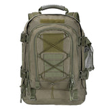 65L Outdoor Tactical Backpack Men's Outdoor Hiking Bag Large Capacity Military Army Bags Travelling Camping Rucksack