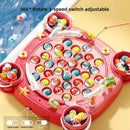 Kids Magnetic Fishing Play for Children Electric Fishing Toy Have Music Spinning Game Fish Rod Education Baby 3 Year Gifts