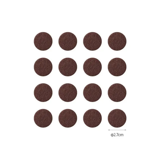 FaSoLa - Almohadillas de fieltro autoadhesivas para muebles, mesas y sillas, protectores de esquinas 