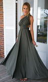Sexy Women Multiway Wrap Convertible Boho Maxi Club Red Bandage Long Dress Party Bridesmaid Infinity Robe Longue Femme