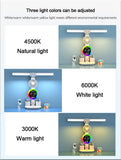 Rechargeable Led Table Lamp for Study Desk Lamp Reading Light Led Night Light with Fan Led Clock Dispaly Reading Desk Light