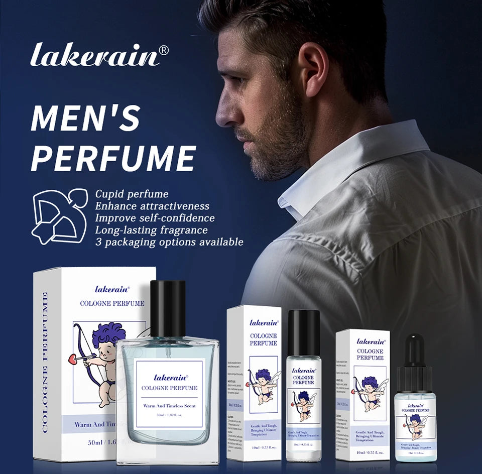 Charming perfume for men Cologne for Men Perfume Man 50ml  with Unique Scent Formula Pheromone Perfume Attract Women