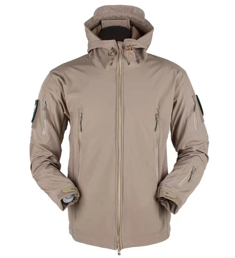 Chaquetas SoftShell de invierno para hombre, pantalones tácticos, para acampar, senderismo, caza, pesca, sudaderas de forro polar, abrigos, tallas S-5XL, pantalones cargo para exteriores.