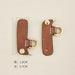 Brown Gold Buckles