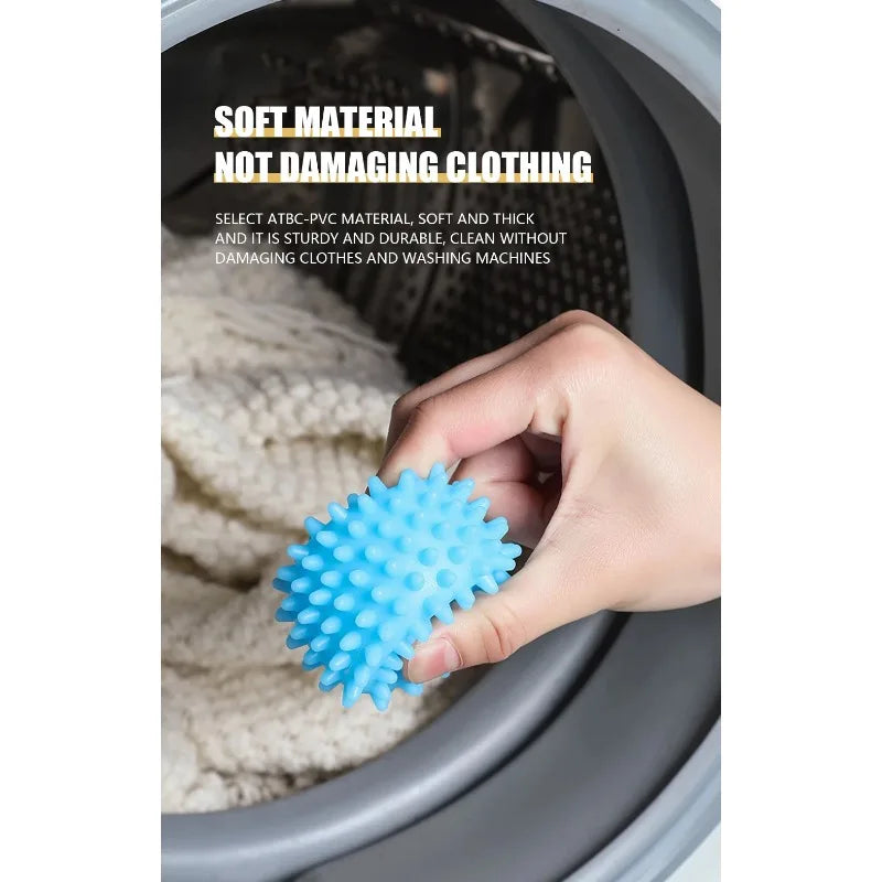 1/3PCS Magic Laundry Balls Reusable PVC Solid Cleaning Ball Household Cleaning Washing Machine Accessories Clothes Softener