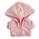For Labubu Casual Sweatsuit Set Comfy Clothes for Labubu 15/17cm Dolls Featuring Ribbed Hem Details Fashion Doll Accessories