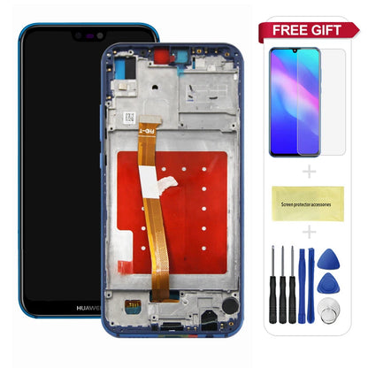 5.84" For Huawei P20 Lite LCD Display Touch Screen Digitizer For Huawei Nova 3e LCD ANE-LX1 ANE-LX2 Display with frame Replaceme