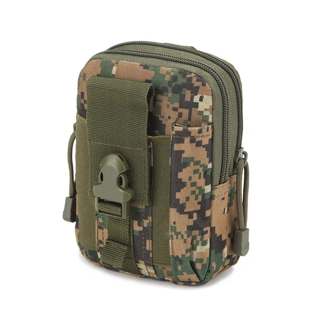 Pequeno bolso ferramenta de sobrevivência saco para homens, Molle bolsa, cinto, cintura pack, corrida, viagens, camping, caça, airsoft