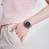 NAVIFORCE NF7108 Casual Wild Ladies Watch 50m Waterproof LCD Digital Display Electronic Silicone Strap Female Clock