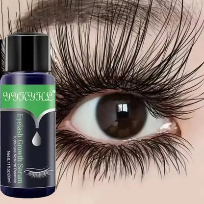 Suero para el crecimiento rápido de pestañas en 7 días, tratamiento de extensión de maquillaje fuerte para el crecimiento de cejas y pestañas, productos para el cuidado del espesor.